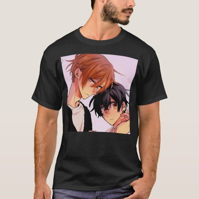 Camiseta Sasaki E Miyano Manga Art (Frente)