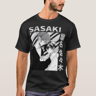 Camiseta Sasaki Shuum E Miyano Yoshikazu - Sasaki Para Miya