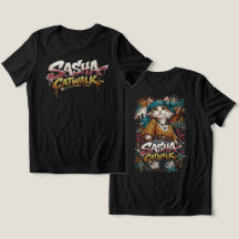 Camiseta Sasha Catwalk Y2K Grafite