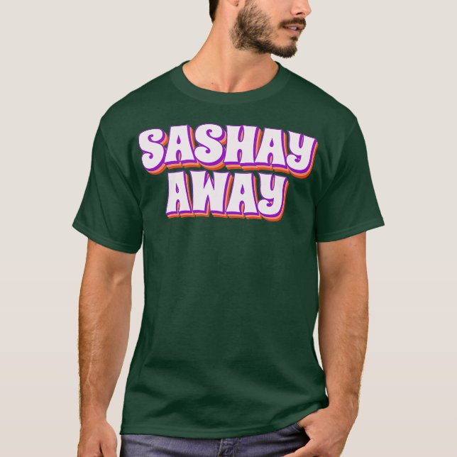 Camiseta Sashay Away Engraçado Dragão Rainha (Frente)