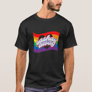 Camiseta Sashay Away Lgbtq Direitos Gay Orgulho Rainbow F