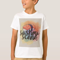 Sashimi Sashimi Scene Watercolor Tee