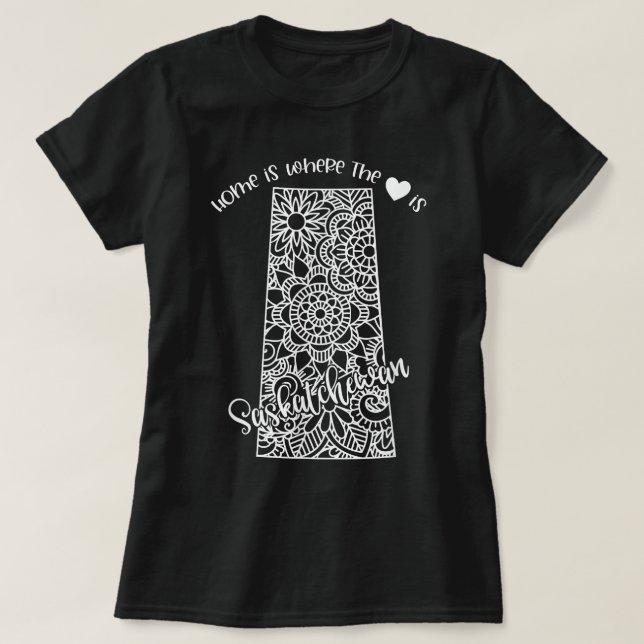 Camiseta Saskatchewan (Frente do Design)