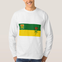 Camiseta Saskatchewan Flag