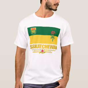 Camiseta Saskatchewan Flag Roupa