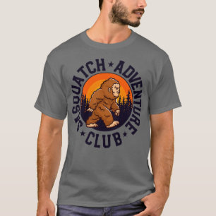 Camiseta Sasquatch Adventure Team Retro Vintage Bigfoot Kaw