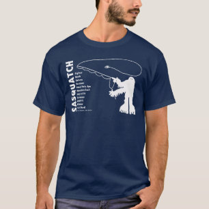 Camiseta Sasquatch Angler Petroglicph T Shirt