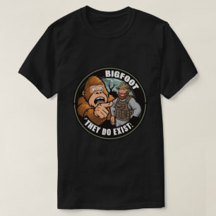 Camiseta Sasquatch Bigfoot