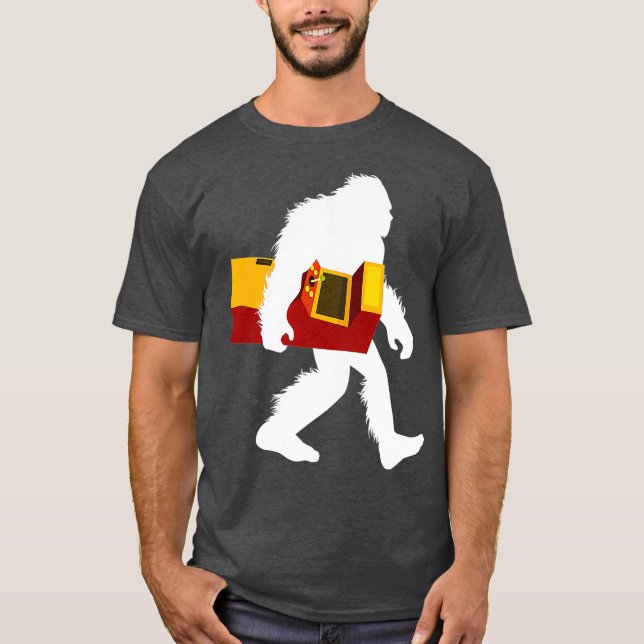 Camiseta Sasquatch de jogos criptid de Arcade Bigfoot (Frente)