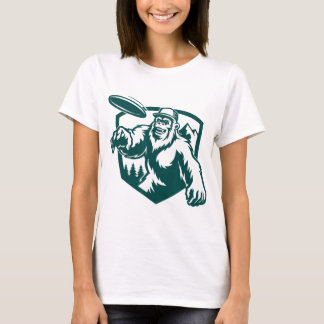 Camiseta Sasquatch Disc Golf Outdoor Dge Disc Golfing Bigfo