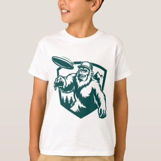 Camiseta Sasquatch Disc Golf Outdoor Dge Disc Golfing Bigfo