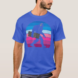 Camiseta Sasquatch DJ Bigfoot - Gráfico DJ engraçado