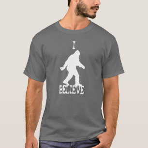 Camiseta Sasquatch - eu acredito o t-shirt