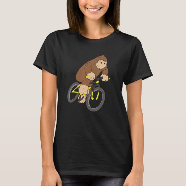 Camiseta Sasquatch Mountain Bike (Frente)