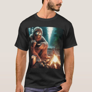 Camiseta Sasquatch no Campfire