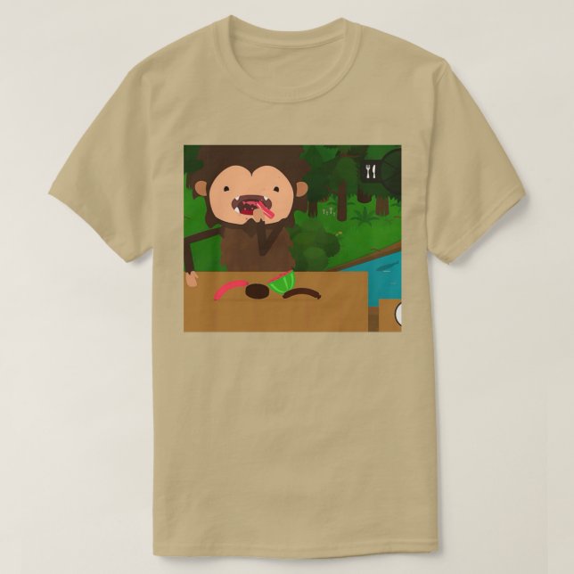 Camiseta Sasquatch Picnic Sneaky (Frente do Design)