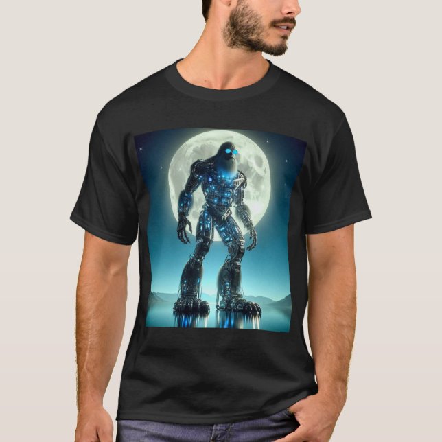 Camiseta Sasquatch Robot (Frente)