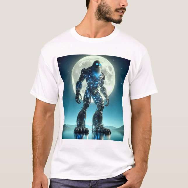 Camiseta Sasquatch Robot (Frente)