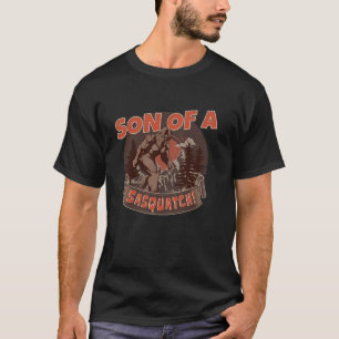 Camiseta Sasquatch Son Retro Bigfoot Love T Soap for Men an