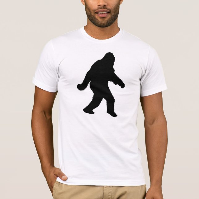 Camiseta Sasquatch Squatchin' Silhouette (Frente)
