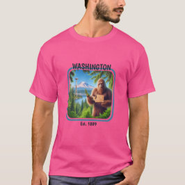 Camiseta Sasquatch Washington Souvenir Viagem Gift