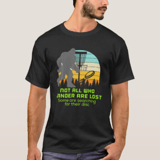 Camiseta Sasquater De Golfe De Disco Bigfoot Engraçado Gran