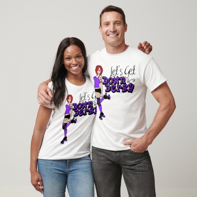 Camiseta Sass E. Purple Down & Derby (Unissex)