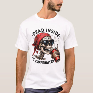 Camiseta Sass Esqueletal: Humor de Além do Grave