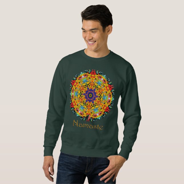 Camiseta Sassafras Namaste Kaleidoscope (Frente Completa)