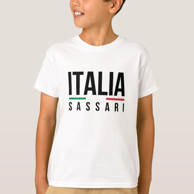Camiseta Sassari Itália (Frente)