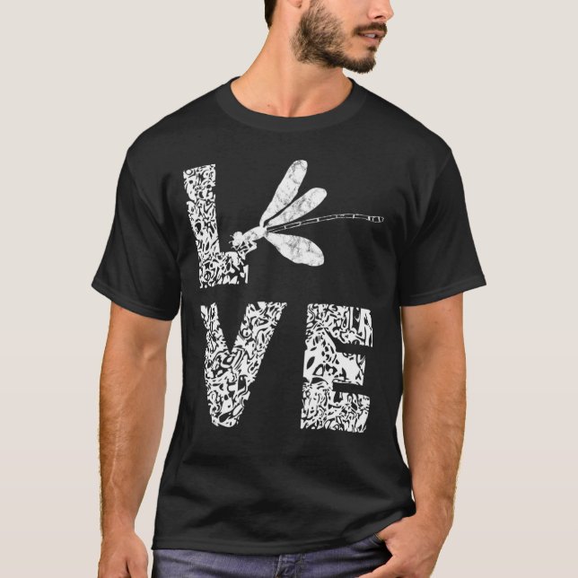 Camiseta Sassenach Dragonflies Insetos Amor Insetos Entomol (Frente)