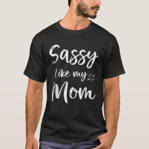 Camiseta Sassentido Como Minha Mãe Cortante Cortando Mamãe 