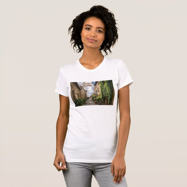 Camiseta Sassi di Matera Itália Etapas de Ivy (Frente Completa)