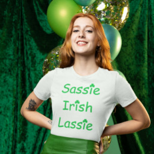 Camiseta Sassie Irish Lassie