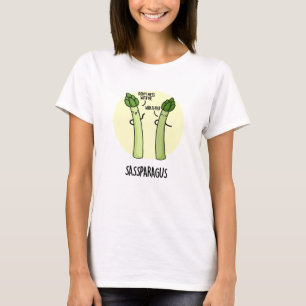 Camiseta Sassparagus Funny Asparagus Vegetal Pun