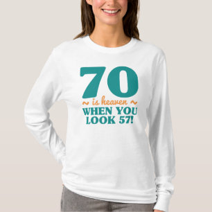 Camiseta Sassy 70 Birthday