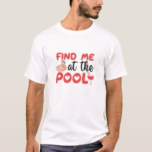 Camiseta Sassy Beach Poolside Vibes: Me encontre na Piscina