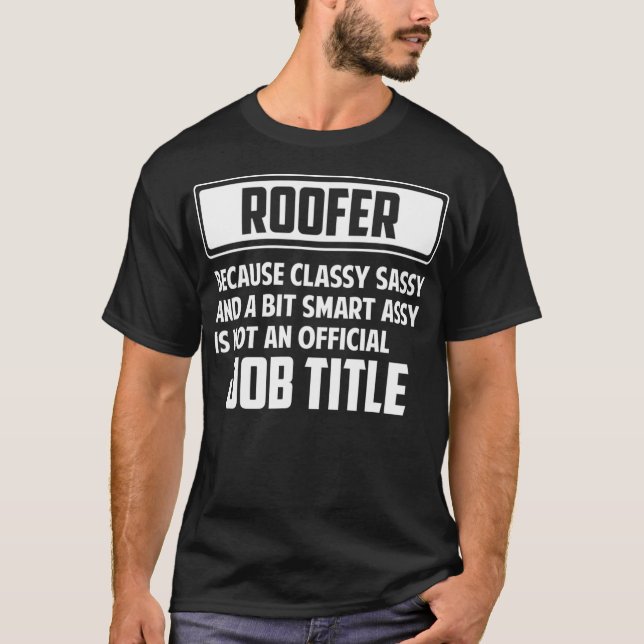 Camiseta Sassy clássico e um pouco esperto de teste engraça (Frente)