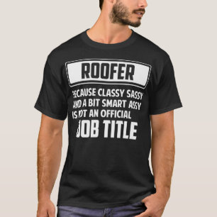 Camiseta Sassy clássico e um teste inteligente engraçado 