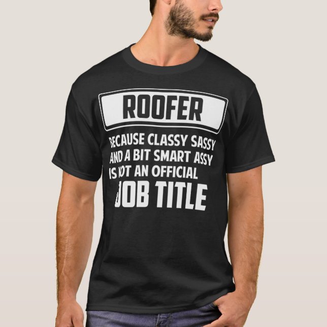 Camiseta Sassy clássico e um teste inteligente engraçado RO (Frente)