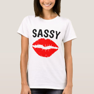 Camiseta SASSY, Damas T-shirts