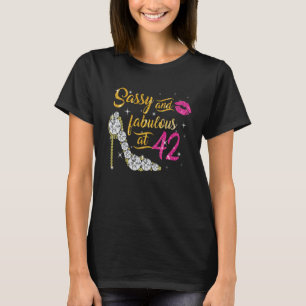 Camiseta Sassy e fabuloso aos 42 anos de idade aos 42 anos