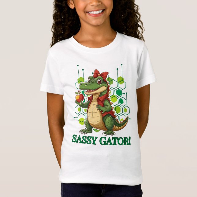 Camiseta Sassy Gator (Frente)