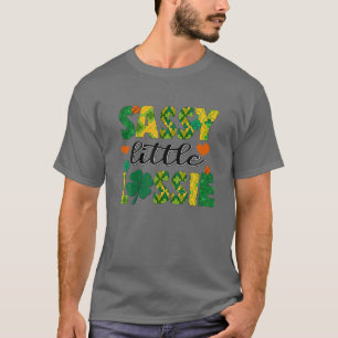 Camiseta Sassy Little Lassie, Rua Bonita Dia de Patrick Ess