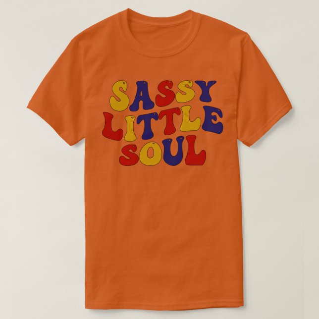 Camiseta Sassy Little Soul (Frente do Design)