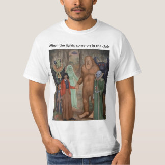 Camiseta Sassy, o sasquatch.