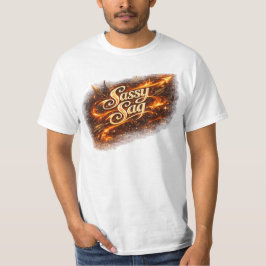 Camiseta Sassy Sag Zodiac – Fogo Sagitário Ousado