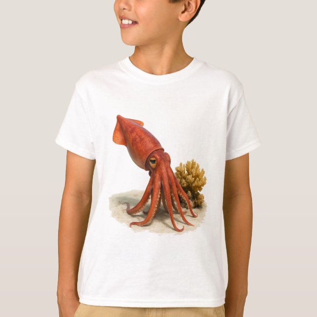 Camiseta Sassy Squid sobre a Patrulha (Frente)