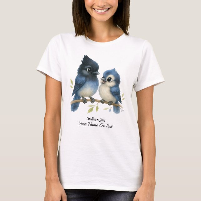 Camiseta Sassy Steller's Jay (Frente)