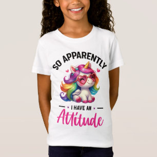 Camiseta Sassy, tenho uma atitude